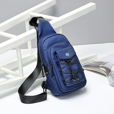 ODM OEM Oxford Textile Sports Crossbody Chest Sling Bags 18*9*28cm