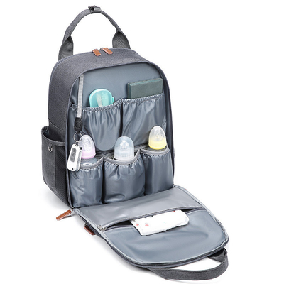 Luxury Mommy Travel Waterproof Baby Diaper Backpack Multifunctional  Laptop Bag for Mom&Dad Diaper Bag