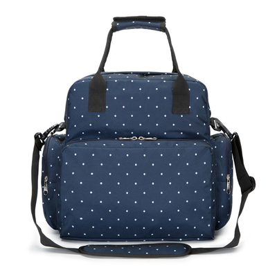 Waterproof Anti-theft Nappy Tote Diaper Bag Multi-Function Travel Backpack Maternity Diaper Shoulder Bag with Changing Mat