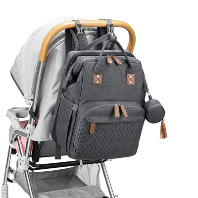 20L Nylon 600D Folding Diaper Bag Multifunctional Nappy Bag 1.4kg