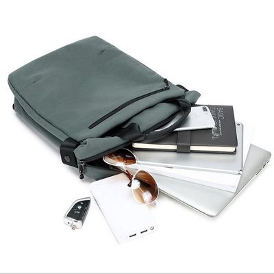 ISO9001 Oxford Cloth Men Business Backpack Wear Resistant 0.95kg